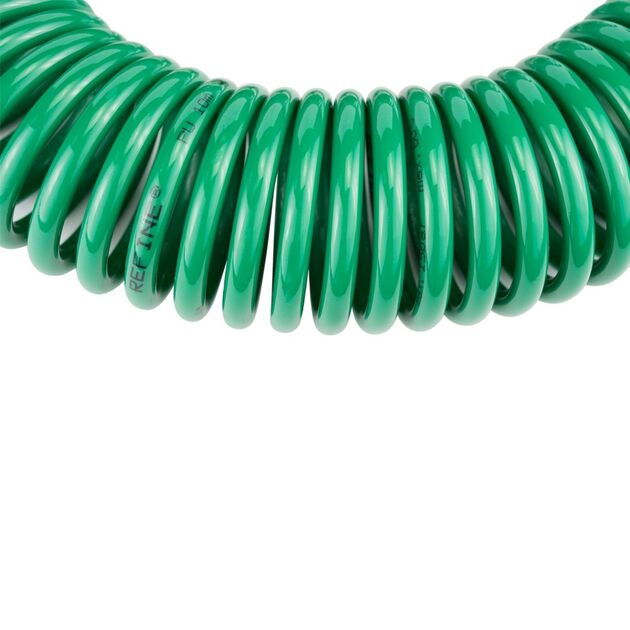 Шланг полиуретановый спиральный 10м 5.5×8мм REFINE (7012071), фото , изображение 2 | SNABZHENIE.com.ua