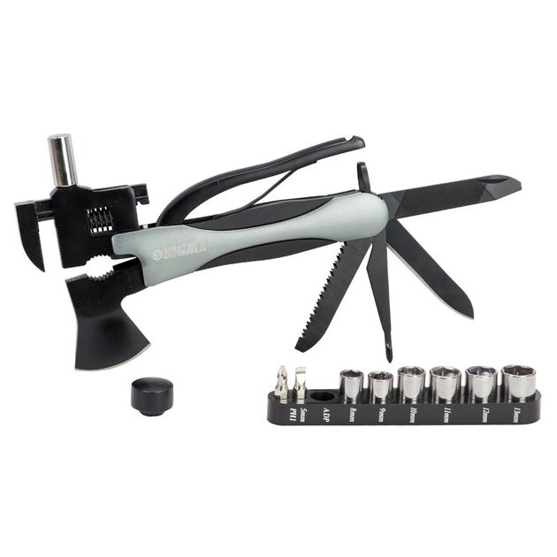 Мультиінструмент топор 12в1 + насадки (чохол) SIGMA (4375411), фото , зображення 4 | SNABZHENIE.com.ua Мультиінструмент топор 12в1 + насадки (чохол) SIGMA (4375411), фото , зображення 4 | SNABZHENIE.com.ua