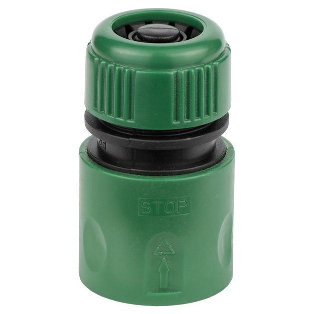 Коннектор 1/2" аквастоп для шланга 1/2" (ABS) GRAD 5016115, фото  | SNABZHENIE.com.ua