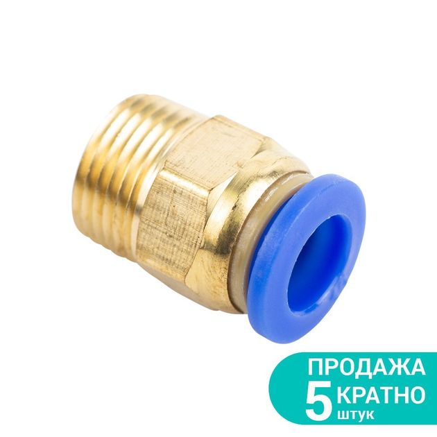 Штуцер цанговый прямой Ø10мм МТ 3/8 SIGMA (7026941), фото  | SNABZHENIE.com.ua