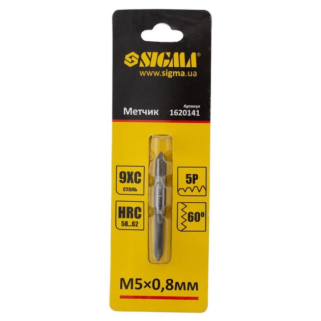 Метчик М4×0.7мм SIGMA, фото , изображение 2 | SNABZHENIE.com.ua Метчик М4×0.7мм SIGMA, фото , изображение 2 | SNABZHENIE.com.ua