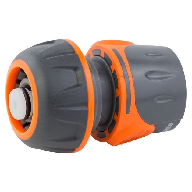 Коннектор 1/2" аквастоп для шланга 3/4" FLORA (ABS+TPR), фото , изображение 3 | SNABZHENIE.com.ua Коннектор 1/2" аквастоп для шланга 3/4" FLORA (ABS+TPR), фото , изображение 3 | SNABZHENIE.com.ua