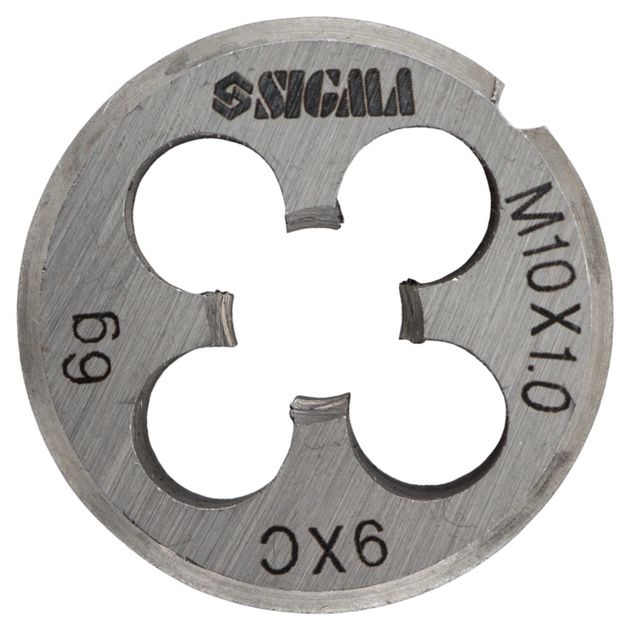 Плашка М10×1.0мм SIGMA, фото  | SNABZHENIE.com.ua