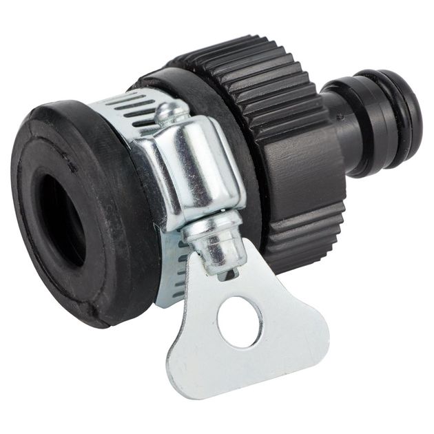 Адаптер 1/2" универсальный на кран без резьбы 1/2×3/4 GRAD (ABS), фото , изображение 2 | SNABZHENIE.com.ua Адаптер 1/2" универсальный на кран без резьбы 1/2×3/4 GRAD (ABS), фото , изображение 2 | SNABZHENIE.com.ua