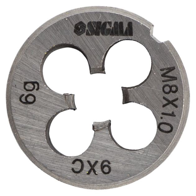 Плашка М8×1.0мм SIGMA, фото  | SNABZHENIE.com.ua
