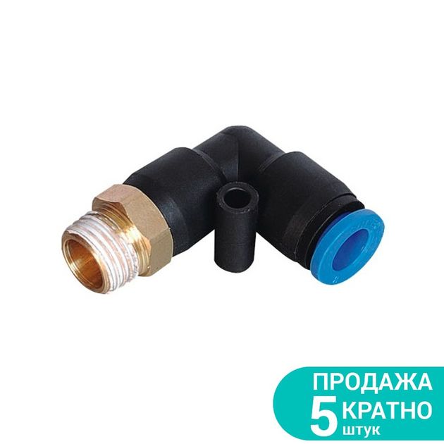 Штуцер цанговый угловой Ø6 МТ 3/8 SIGMA (7027101), фото  | SNABZHENIE.com.ua
