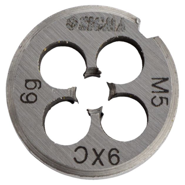 Плашка М5×0.8мм SIGMA, фото  | SNABZHENIE.com.ua