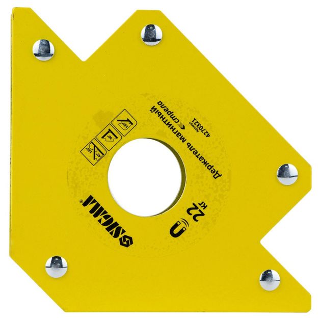 Магніт для зварювання стріла 22кг 90*90 мм (45,90,135°) SIGMA (4270321), фото , зображення 3 | SNABZHENIE.com.ua