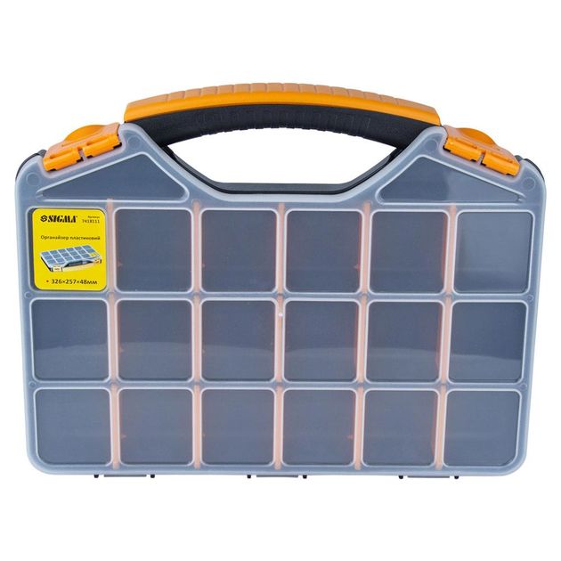 Органайзер пластиковий 326*257*48мм SIGMA (7418111), фото , зображення 4 | SNABZHENIE.com.ua Органайзер пластиковий 326*257*48мм SIGMA (7418111), фото , зображення 4 | SNABZHENIE.com.ua