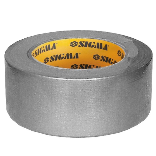 Армированная лента серая 50мм*50м SIGMA (8419101), фото  | SNABZHENIE.com.ua