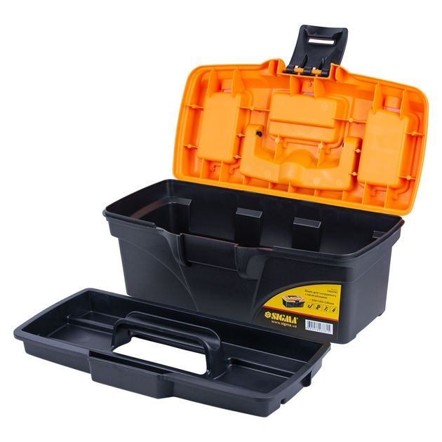 Ящик для інструмента з органайзером 320*165*136мм SIGMA (7403781), фото , зображення 4 | SNABZHENIE.com.ua Ящик для інструмента з органайзером 320*165*136мм SIGMA (7403781), фото , зображення 4 | SNABZHENIE.com.ua