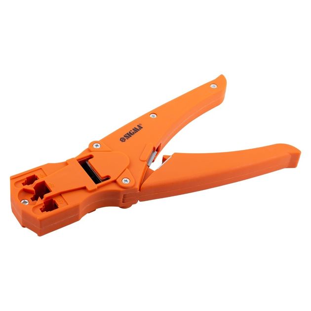 Клещи для обжима коннекторов 4Р4С, 6Р6С, 8Р8С SIGMA (4372401), фото , изображение 3 | SNABZHENIE.com.ua Клещи для обжима коннекторов 4Р4С, 6Р6С, 8Р8С SIGMA (4372401), фото , изображение 3 | SNABZHENIE.com.ua