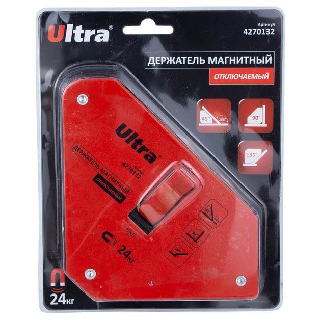 Магнит для сварки 24кг 135*130*151мм (45,90,135°) ULTRA (4270132), фото  | SNABZHENIE.com.ua
