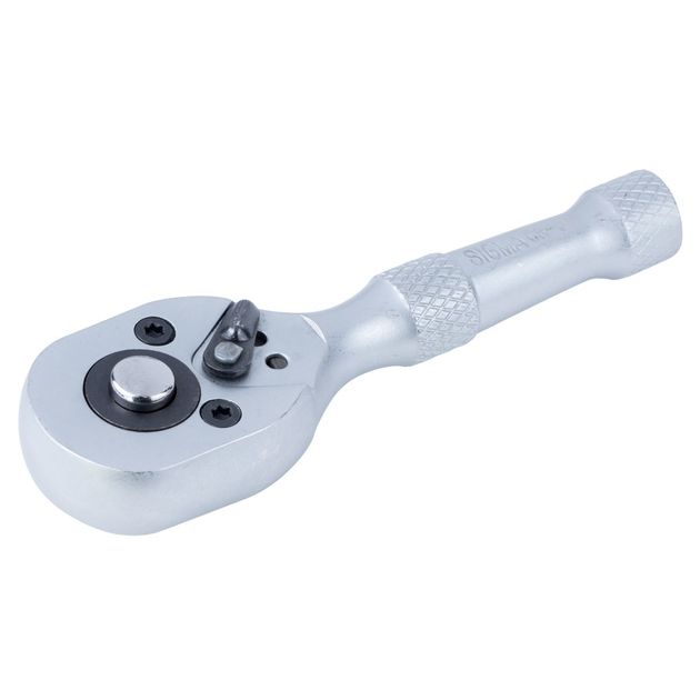 Ключ-трещотка укороченная 1/4" с ручкой 90мм 45T CrV SIGMA, фото  | SNABZHENIE.com.ua