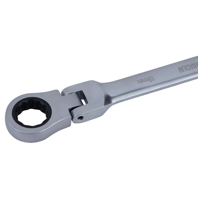 Рожково-накидные трещоточные ключи с шарниром 6шт CrV SIGMA, фото , изображение 5 | SNABZHENIE.com.ua Рожково-накидные трещоточные ключи с шарниром 6шт CrV SIGMA, фото , изображение 5 | SNABZHENIE.com.ua