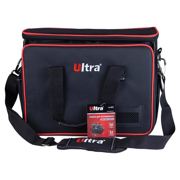 Сумка для інструмента 32 кишені 380*200*310мм 24л ULTRA (7411612), фото , зображення 2 | SNABZHENIE.com.ua Сумка для інструмента 32 кишені 380*200*310мм 24л ULTRA (7411612), фото , зображення 2 | SNABZHENIE.com.ua