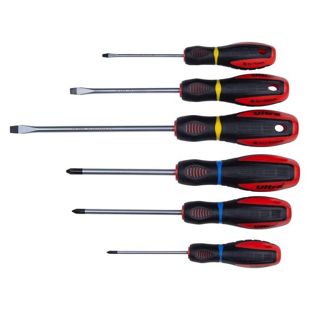 Набор отверток 6 шт S2 Profi ULTRA, фото  | SNABZHENIE.com.ua