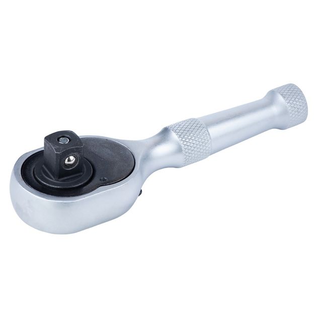 Ключ-трещотка укороченная 1/2" 140мм 45T CrV SIGMA (6050231), фото , изображение 3 | SNABZHENIE.com.ua Ключ-трещотка укороченная 1/2" 140мм 45T CrV SIGMA (6050231), фото , изображение 3 | SNABZHENIE.com.ua