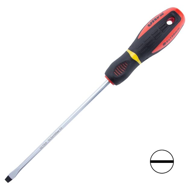 Шлицевая отвертка SL 5.0*150мм S2 Profi ULTRA (4000232), фото  | SNABZHENIE.com.ua