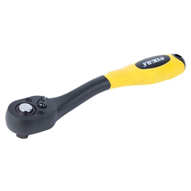 Ключ-трещотка изогнутая 3/8" 200мм 72T CrV с ручкой SIGMA, фото  | SNABZHENIE.com.ua