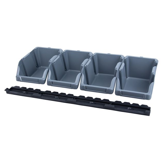 Набір лотків для метизів 8 шт з кріпленнями (сірий) SIGMA (7418291), фото , зображення 2 | SNABZHENIE.com.ua Набір лотків для метизів 8 шт з кріпленнями (сірий) SIGMA (7418291), фото , зображення 2 | SNABZHENIE.com.ua