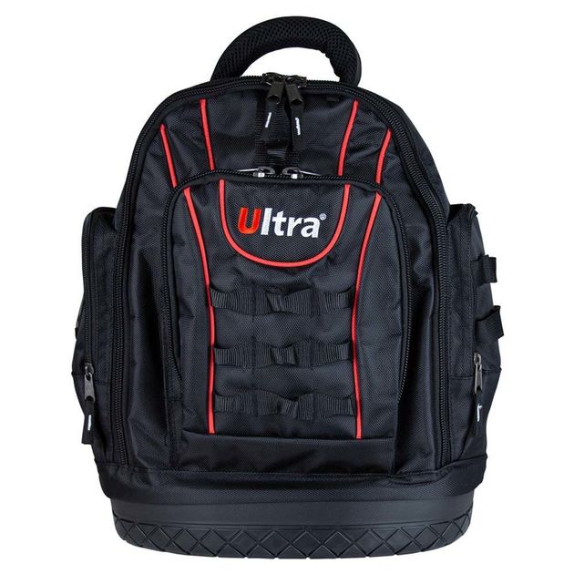 Рюкзак для инструментов 20 карманов 27л ULTRA 460*370*160мм, фото , изображение 2 | SNABZHENIE.com.ua Рюкзак для инструментов 20 карманов 27л ULTRA 460*370*160мм, фото , изображение 2 | SNABZHENIE.com.ua