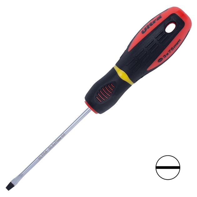 Шлицевая отвертка SL 3.0*75мм S2 Profi ULTRA (4000152), фото  | SNABZHENIE.com.ua