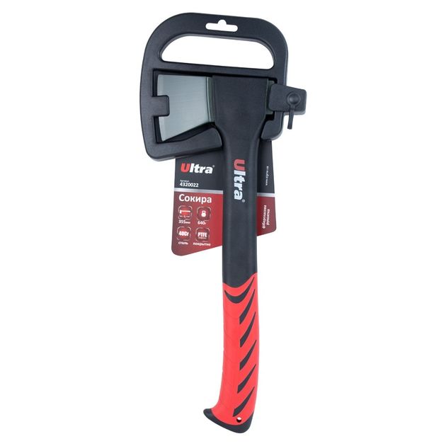 Топор 640г, фиберглассовая ручка 355мм ULTRA, фото , изображение 6 | SNABZHENIE.com.ua Топор 640г, фиберглассовая ручка 355мм ULTRA, фото , изображение 6 | SNABZHENIE.com.ua