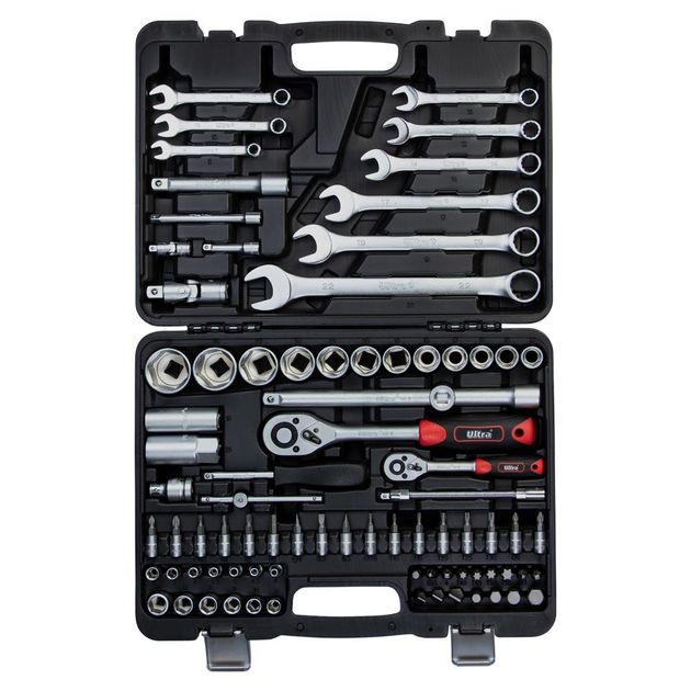 Набор бит и торцевых насадок 1/4", 1/2" 82 шт CrV ULTRA, фото , изображение 3 | SNABZHENIE.com.ua Набор бит и торцевых насадок 1/4", 1/2" 82 шт CrV ULTRA, фото , изображение 3 | SNABZHENIE.com.ua