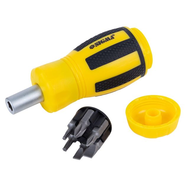 Отвертка з реверсом MINI + бітки 6 шт CrV SIGMA (4001811), фото , зображення 5 | SNABZHENIE.com.ua Отвертка з реверсом MINI + бітки 6 шт CrV SIGMA (4001811), фото , зображення 5 | SNABZHENIE.com.ua