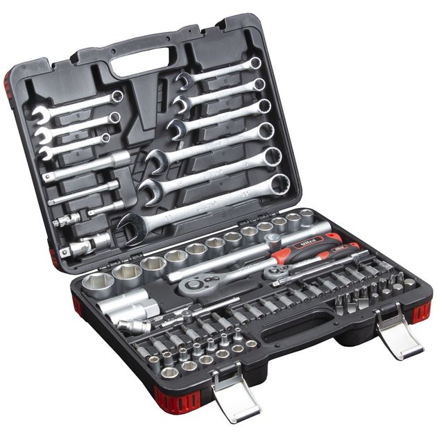 Набор бит и торцевых насадок 1/4", 1/2" 82 шт CrV ULTRA, фото , изображение 6 | SNABZHENIE.com.ua Набор бит и торцевых насадок 1/4", 1/2" 82 шт CrV ULTRA, фото , изображение 6 | SNABZHENIE.com.ua