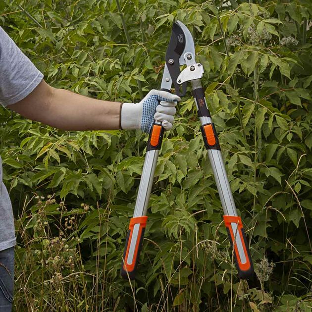 Сучкорез телескопический храповый с алюминиевыми рукоятками 700-874мм FLORA, фото , изображение 6 | SNABZHENIE.com.ua Сучкорез телескопический храповый с алюминиевыми рукоятками 700-874мм FLORA, фото , изображение 6 | SNABZHENIE.com.ua