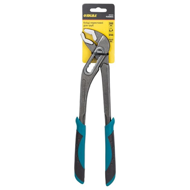 Кліщі переставні для труб 300мм Mega SIGMA (4102631), фото , зображення 5 | SNABZHENIE.com.ua Кліщі переставні для труб 300мм Mega SIGMA (4102631), фото , зображення 5 | SNABZHENIE.com.ua