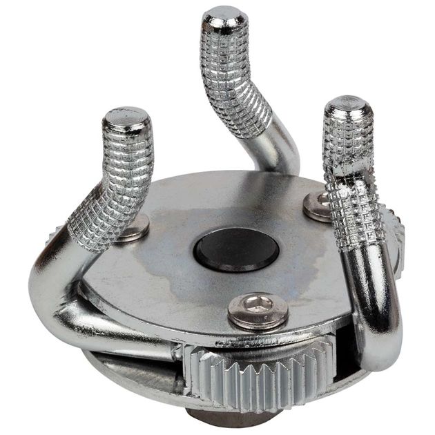 Съемник масляного фильтра краб Ø40-86мм с захватом и переходником SIGMA, фото , изображение 2 | SNABZHENIE.com.ua