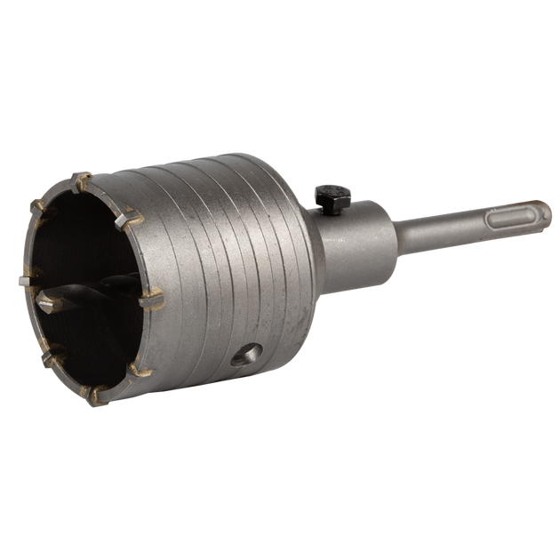 Коронка по бетону 65*70 мм, 8 зубців + хвостовик 110 мм SDS-plus GRAD (1514365), фото , зображення 2 | SNABZHENIE.com.ua