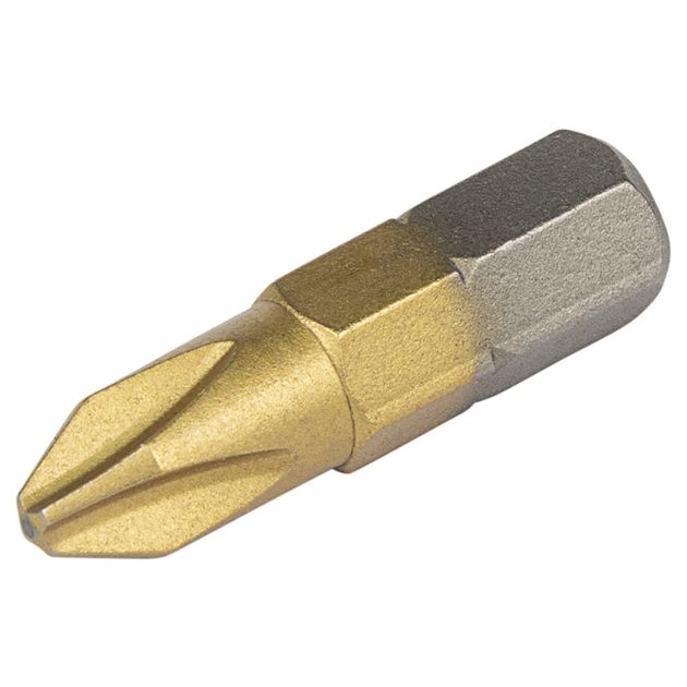Биты PH2*25мм 10шт S2 TIN ULTRA (4014152), фото , изображение 5 | SNABZHENIE.com.ua Биты PH2*25мм 10шт S2 TIN ULTRA (4014152), фото , изображение 5 | SNABZHENIE.com.ua