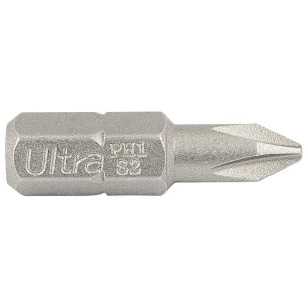 Биты PH1 25мм 10шт S2 ULTRA (4014632), фото , изображение 3 | SNABZHENIE.com.ua Биты PH1 25мм 10шт S2 ULTRA (4014632), фото , изображение 3 | SNABZHENIE.com.ua