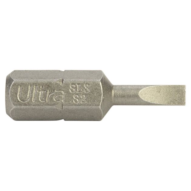 Биты SL3*25мм 10шт S2 ULTRA (4014502), фото , изображение 3 | SNABZHENIE.com.ua Биты SL3*25мм 10шт S2 ULTRA (4014502), фото , изображение 3 | SNABZHENIE.com.ua