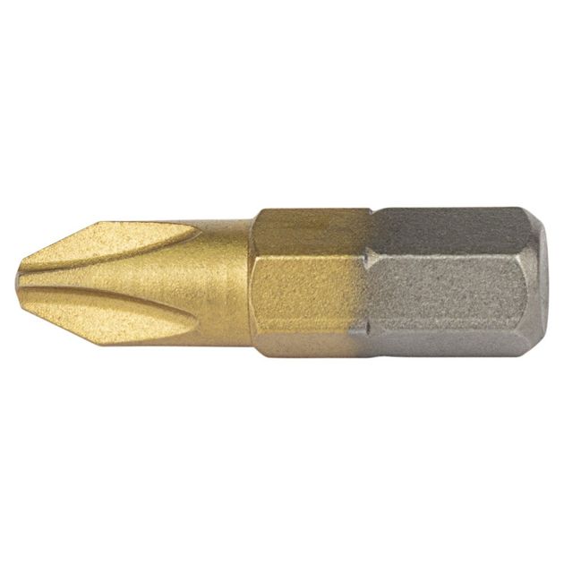 Биты PH2*25мм 10шт S2 TIN ULTRA (4014152), фото , изображение 4 | SNABZHENIE.com.ua Биты PH2*25мм 10шт S2 TIN ULTRA (4014152), фото , изображение 4 | SNABZHENIE.com.ua