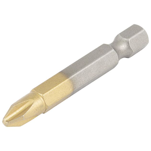 Биты PH2 50мм 10шт S2 TIN ULTRA (4014212), фото , изображение 4 | SNABZHENIE.com.ua Биты PH2 50мм 10шт S2 TIN ULTRA (4014212), фото , изображение 4 | SNABZHENIE.com.ua