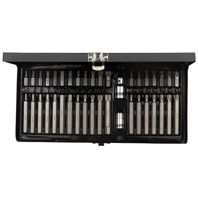 Набор бит HEX TORX Spline 10мм 40шт S2 в металлическом кейсе ULTRA, фото , изображение 3 | SNABZHENIE.com.ua Набор бит HEX TORX Spline 10мм 40шт S2 в металлическом кейсе ULTRA, фото , изображение 3 | SNABZHENIE.com.ua