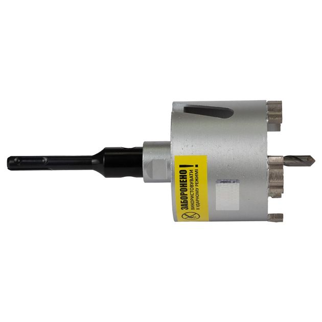 Коронка алмазная по бетону 82мм с хвостовиком 110мм М16 SDS-plus, фото , изображение 3 | SNABZHENIE.com.ua