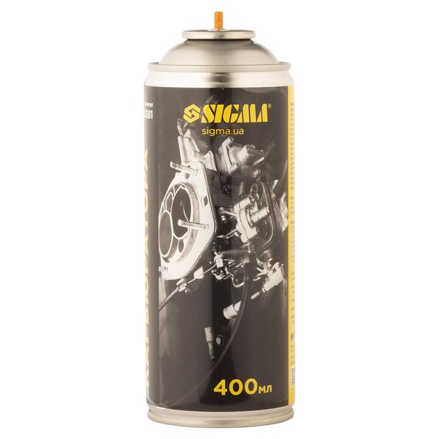 Очиститель карбюратора та дросельної заслонки 400мл SIGMA (6369281), фото , зображення 4 | SNABZHENIE.com.ua Очиститель карбюратора та дросельної заслонки 400мл SIGMA (6369281), фото , зображення 4 | SNABZHENIE.com.ua