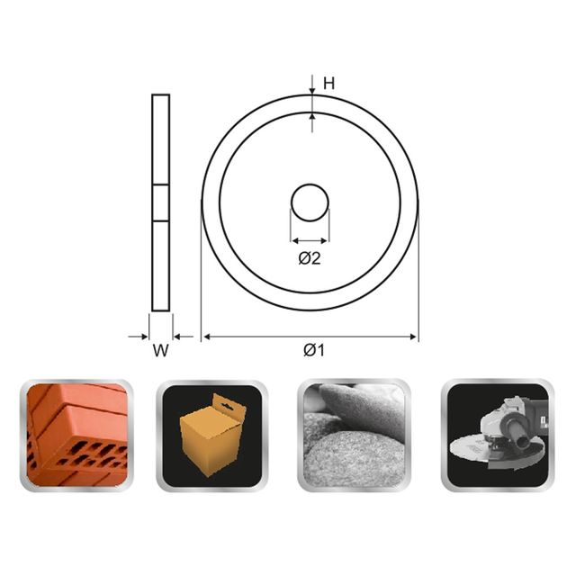 Круг алмазний 110 мм турбо шліфувальний, фото , зображення 2 | SNABZHENIE.com.ua Круг алмазний 110 мм турбо шліфувальний, фото , зображення 2 | SNABZHENIE.com.ua