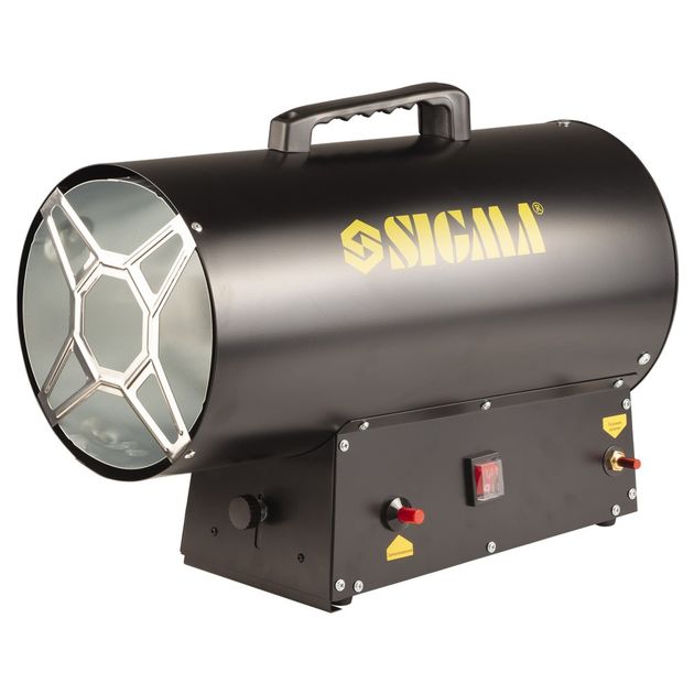 Газовая тепловая пушка 33 кВт, 650 м³/час SIGMA, фото  | SNABZHENIE.com.ua