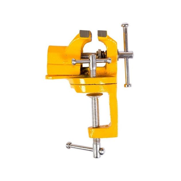 Тиски слісарні поворотні MASTERTOOL 40 мм кріплення на струбцині 07-0200, фото , зображення 3 | SNABZHENIE.com.ua Тиски слісарні поворотні MASTERTOOL 40 мм кріплення на струбцині 07-0200, фото , зображення 3 | SNABZHENIE.com.ua