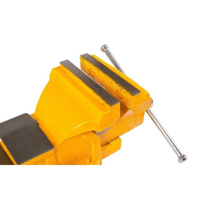 Тиски слюсарні настільні поворотні MASTERTOOL 100 мм з наковальнею 07-0210, фото , зображення 3 | SNABZHENIE.com.ua Тиски слюсарні настільні поворотні MASTERTOOL 100 мм з наковальнею 07-0210, фото , зображення 3 | SNABZHENIE.com.ua