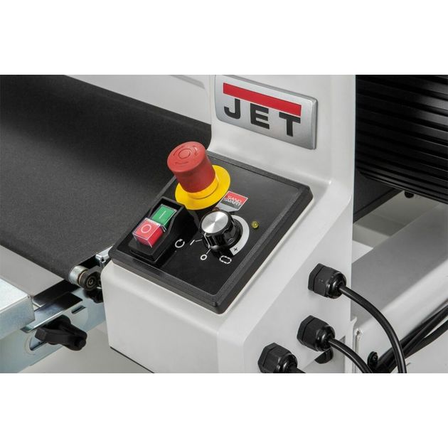 Шліфувальний барабанний верстат JET JWDS-2244-M 230В, 2,3(1,3)кВт, стрічка 75мм (2М), фото , зображення 4 | SNABZHENIE.com.ua