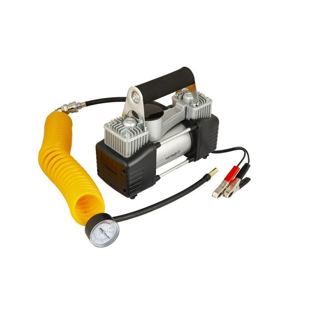 Компресор автомобільний двопоршневий WERTVOLL 12 V 150 PSI 25 A 300 Вт 85 л/хв сумка AC-2185, фото , зображення 2 | SNABZHENIE.com.ua Компресор автомобільний двопоршневий WERTVOLL 12 V 150 PSI 25 A 300 Вт 85 л/хв сумка AC-2185, фото , зображення 2 | SNABZHENIE.com.ua