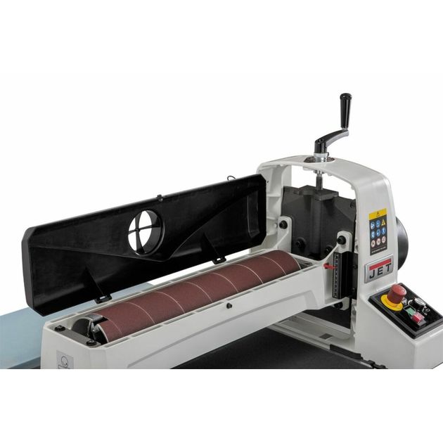 Шліфувальний барабанний верстат JET JWDS-2244-M 230В, 2,3(1,3)кВт, стрічка 75мм (2М), фото , зображення 7 | SNABZHENIE.com.ua